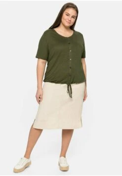 Sheego Strickjacke - Dunkeloliv 9 Sheego Strickjacke - Dunkeloliv -Sheego 5fd84033f0bb4800a67517550ebe46b8