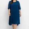 Sheego ABEND - Cocktailkleid/festliches Kleid - Blau