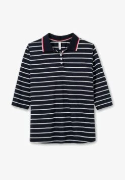 Sheego Poloshirt - Nachtblau Gestreift 12 Sheego Poloshirt - Nachtblau Gestreift -Sheego 612192813945402687a95dc38f095406