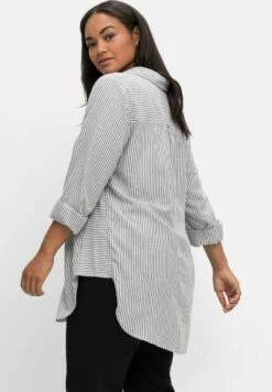 Sheego Bluse - Schwarz Gestreift 12 Sheego Bluse - Schwarz Gestreift -Sheego 6195ea5e9d714f9ebe0f8c15de49216b