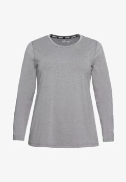 Sheego Langarmshirt - Grau Meliert 12 Sheego Langarmshirt - Grau Meliert -Sheego 61d3fcdca4794d789c4c069bba9e19da
