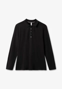 Sheego Poloshirt - Schwarz Meliert 12 Sheego Poloshirt - Schwarz Meliert -Sheego 626b050e50344d1a9883fa8723931a87