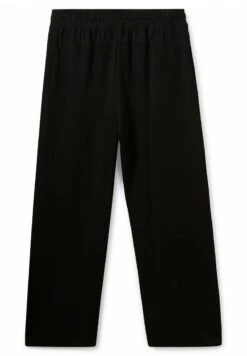 Sheego PALAZZO - Jogginghose - Schwarz -Sheego 62bbb8010e79448f8042d6969d9c9b36