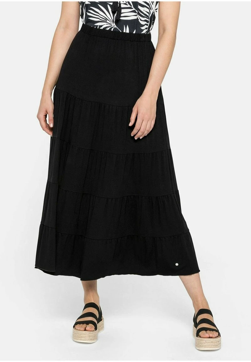 Sheego Maxirock - Schwarz 3 Sheego Maxirock - Schwarz