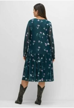 Sheego Jerseykleid - Tiefgrün Bedruckt 9 Sheego Jerseykleid - Tiefgrün Bedruckt -Sheego 62e87dd9f31f4adbbcc2577ba9f00cbf