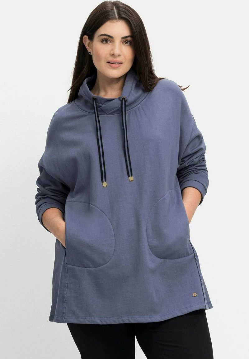 Sheego Sweatshirt - Indigo 8 Sheego Sweatshirt - Indigo – Bild 6