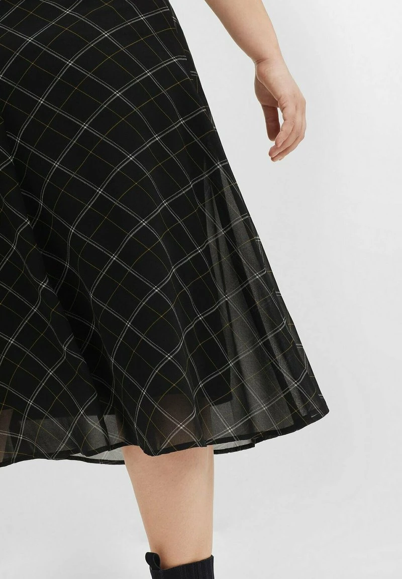 Sheego A-Linien-Rock - Schwarz Gemustert 6 Sheego A-Linien-Rock - Schwarz Gemustert – Bild 4