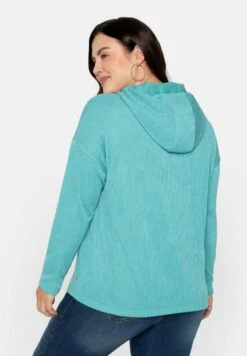 Sheego Kapuzenpullover - Aqua 10 Sheego Kapuzenpullover - Aqua -Sheego 63e4fc4310be468e890d4f5ce7e45dc1