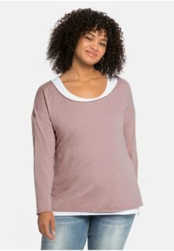 Sheego Langarmshirt - Zartrosa 13 Sheego Langarmshirt - Zartrosa -Sheego 6425cc630c2f4993aa53149a30ea6d35 1