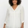 Sheego Hemdbluse - Weiß 1 Sheego Hemdbluse - Weiß -Sheego 649589285b784bb983c6115fcb7ceb32
