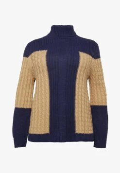 Sheego Strickpullover - Nachtlila -Sheego 64c3652911114b76939b1216da0d6e81