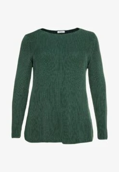 Sheego Strickpullover - Tiefgrün 12 Sheego Strickpullover - Tiefgrün -Sheego 64f8f460057c4f9e827a8a2bee93dffe