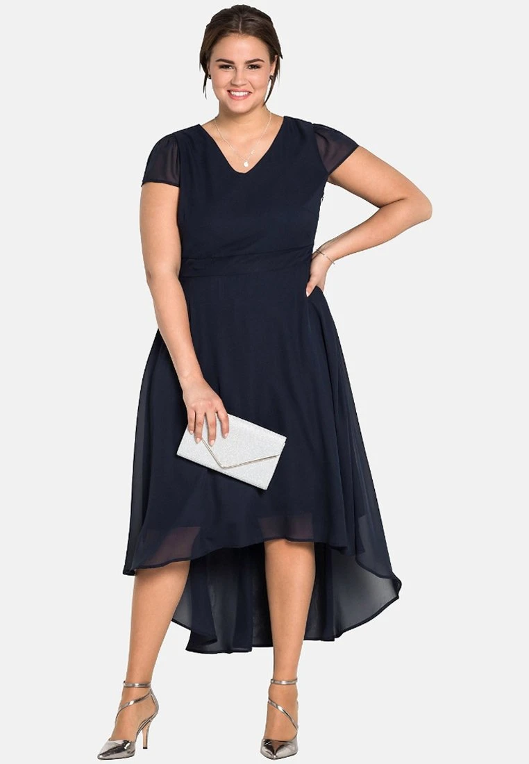 Sheego Maxikleid - Navy 3 Sheego Maxikleid - Navy