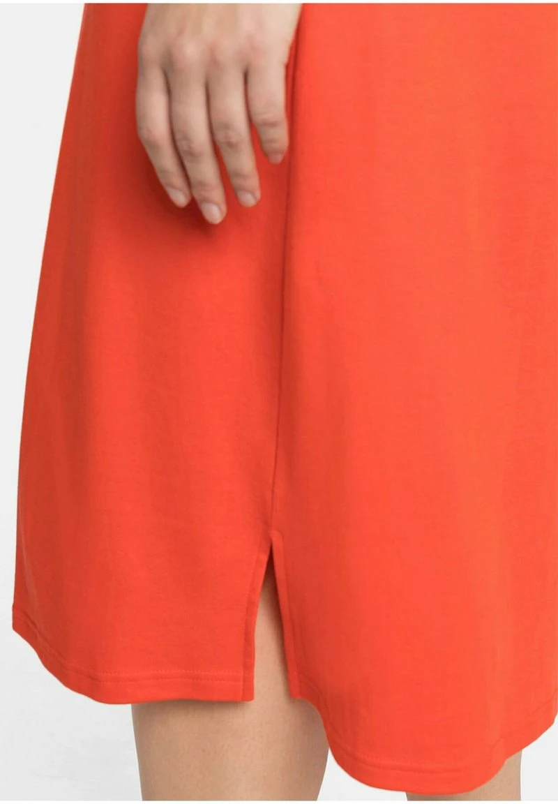 Sheego Freizeitkleid - Rotorange 5 Sheego Freizeitkleid - Rotorange – Bild 3