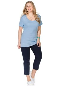 Sheego Jeans Slim Fit - Marine -Sheego 675991b40f544d9484fd3b4aa0b0ef42