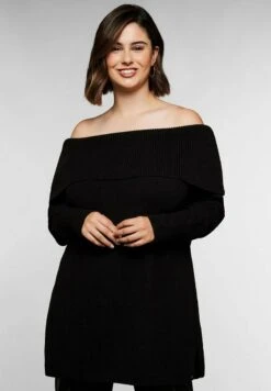 SHEEGO PULLOVER - Strickpullover - Schwarz