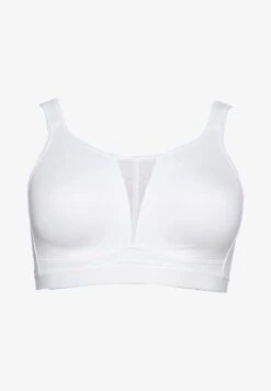 Sheego Sport-BH Mit Mittlerer Stützkraft - Weiß -Sheego 68331bf863ce4ab5944149ffb8f93c6b