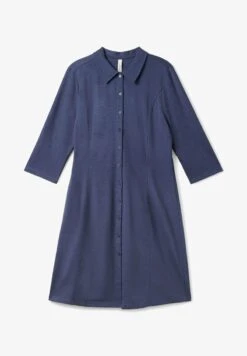 Sheego Blusenkleid - Indigo 12 Sheego Blusenkleid - Indigo -Sheego 6884954ab14a4765bcb32caee8868fa2