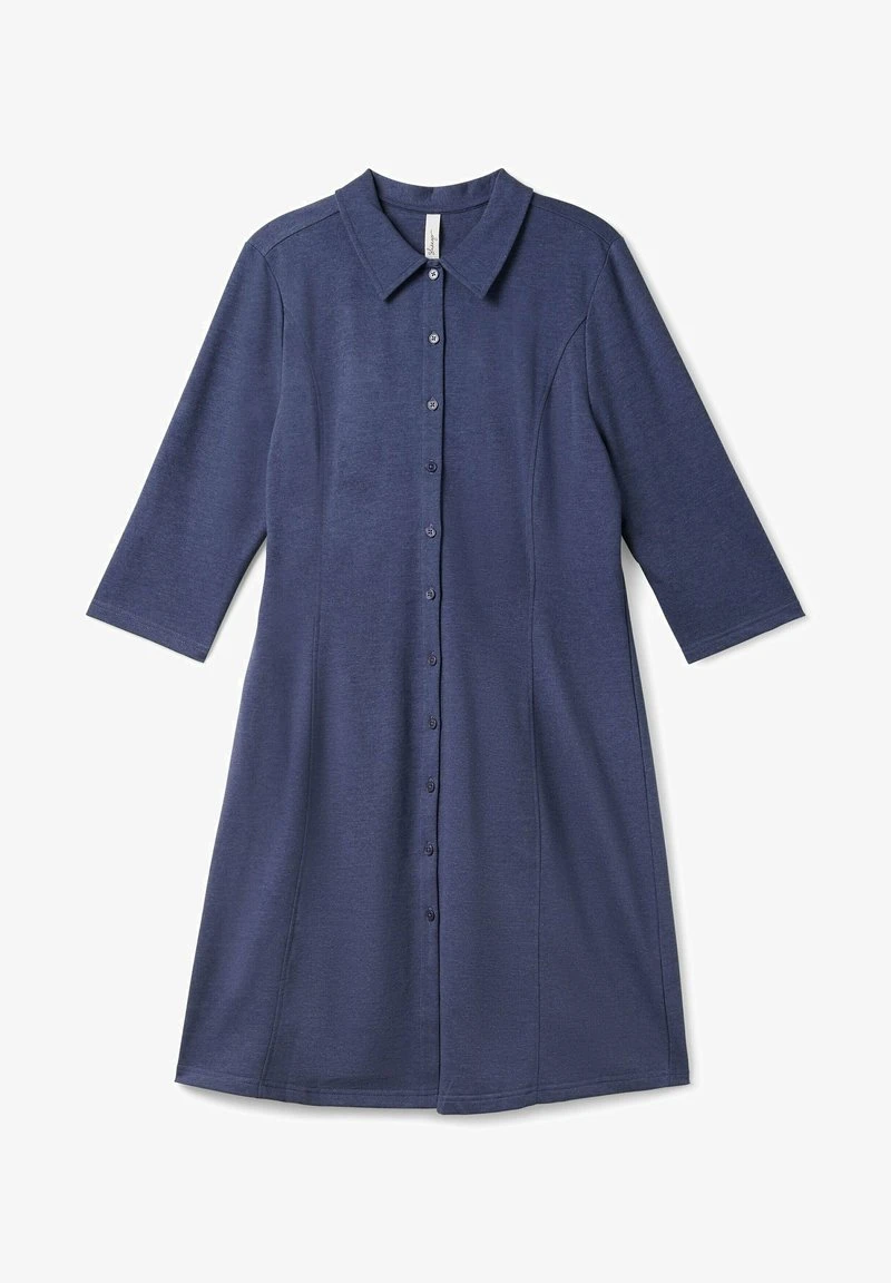 Sheego Blusenkleid - Indigo 7 Sheego Blusenkleid - Indigo – Bild 5