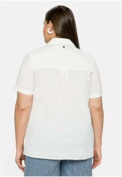 Sheego Bluse - Weiß -Sheego 69591b6e920049d0a12f349f44fa1091