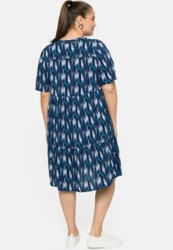 Sheego Blusenkleid - Marine Bedruckt 11 Sheego Blusenkleid - Marine Bedruckt -Sheego 6974fdd852d142a8b9a8ac33375b9e5a