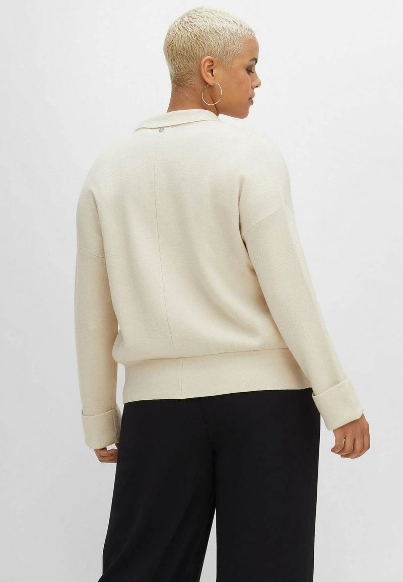 Sheego Strickjacke - Ecru 5 Sheego Strickjacke - Ecru – Bild 3