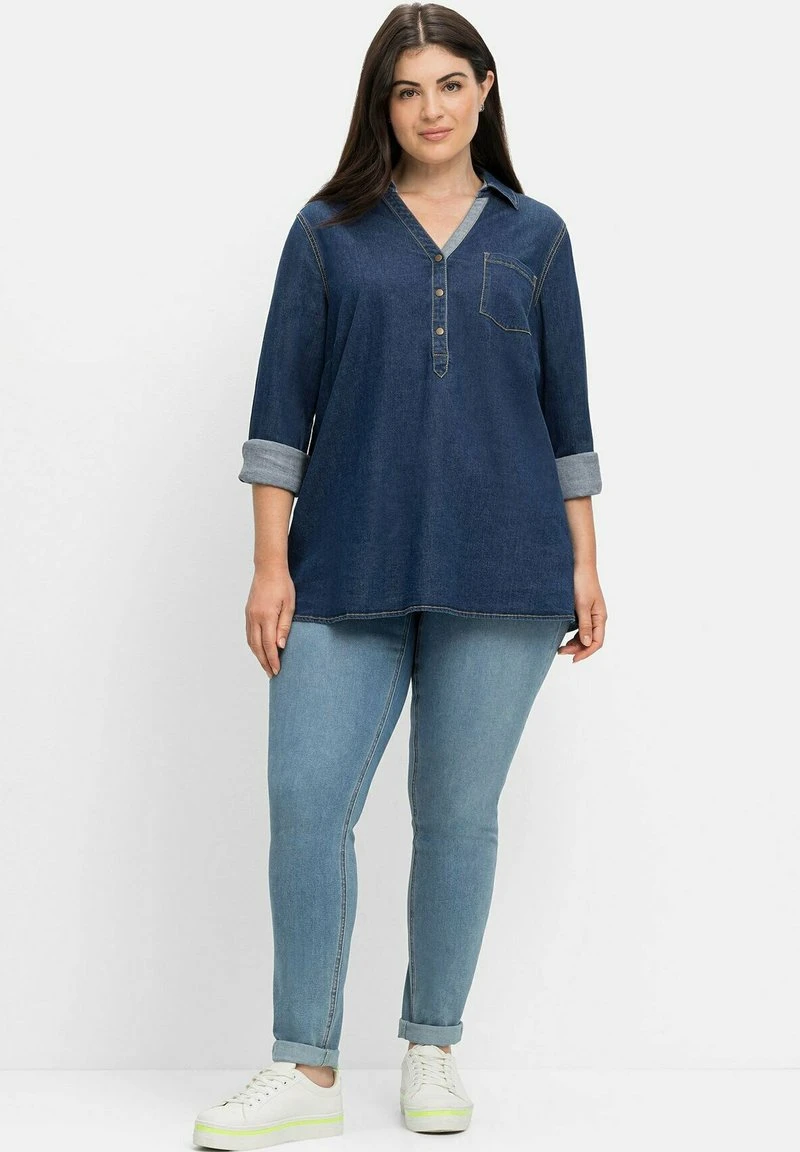 Sheego Tunika - Dark Blue Denim 4 Sheego Tunika - Dark Blue Denim – Bild 2