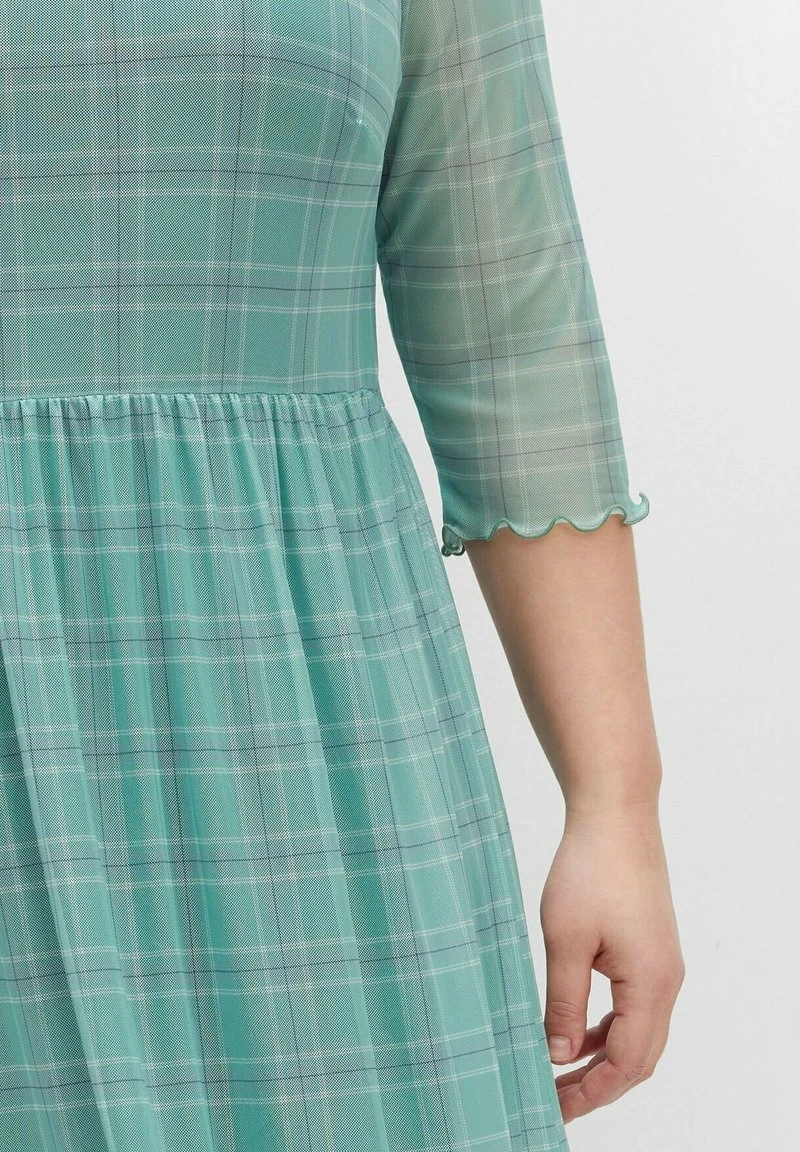 Sheego Maxikleid - Salbei Bedruckt 5 Sheego Maxikleid - Salbei Bedruckt – Bild 3