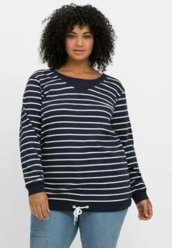 Sheego Sweatshirt - Blau-weiß 13 Sheego Sweatshirt - Blau-weiß -Sheego 6a8c12d41e7c4d0a8f819273c8a58ad3 1