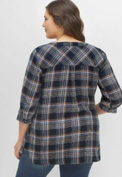 Sheego Bluse - Nachtblauoffwhite 10 Sheego Bluse - Nachtblauoffwhite -Sheego 6ae063cbaab349e08be30f94142ef497