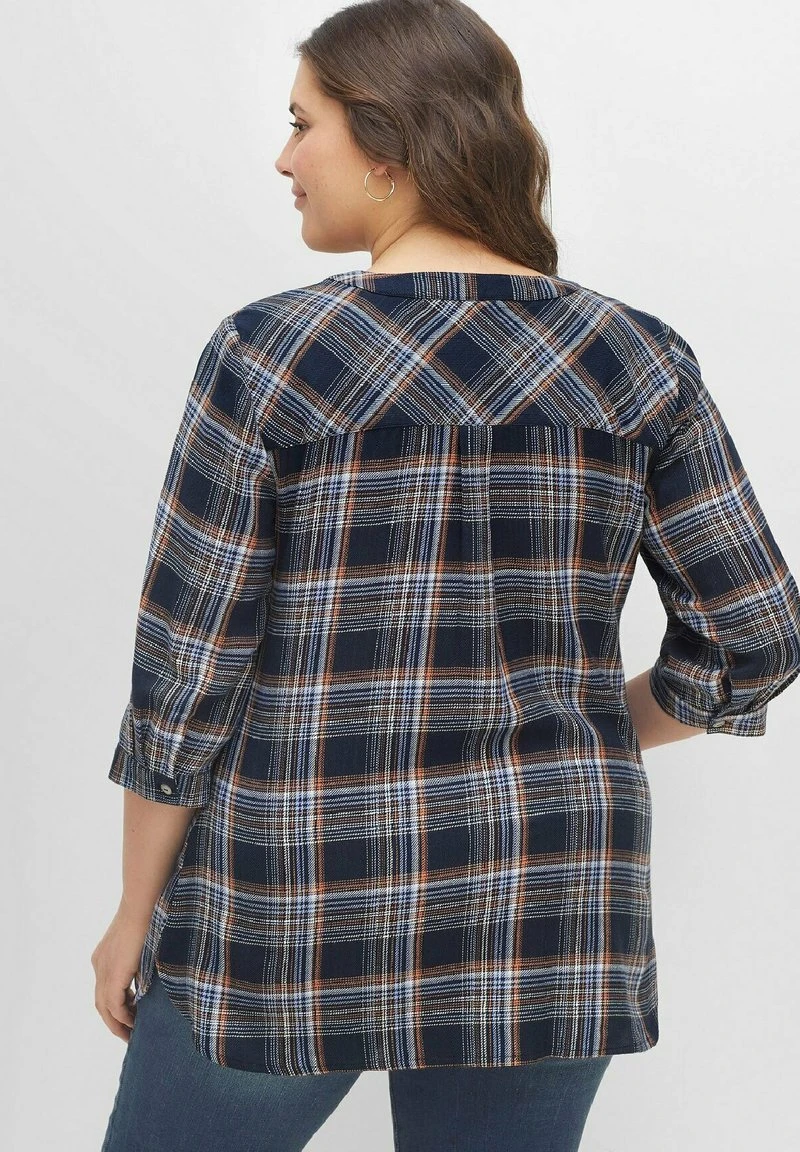 Sheego Bluse - Nachtblauoffwhite 5 Sheego Bluse - Nachtblauoffwhite – Bild 3