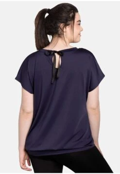 Sheego Sport T-shirt - Dark Blue -Sheego 6c1067e3a0ec4fd1a524f476c967ca1b