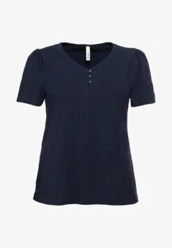 Sheego T-Shirt Basic - Marine -Sheego 6c4ee9e1a04f46f8bbb176d32539a92b