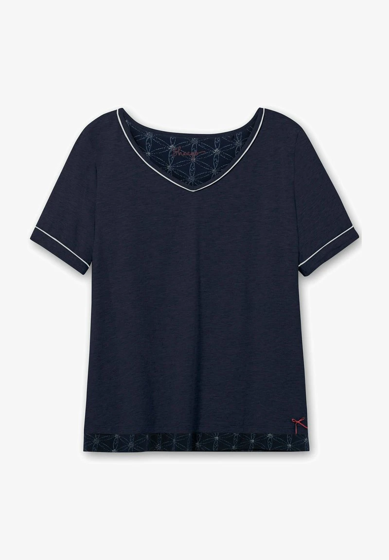 Sheego Nachtwäsche Shirt - Marine 7 Sheego Nachtwäsche Shirt - Marine – Bild 5