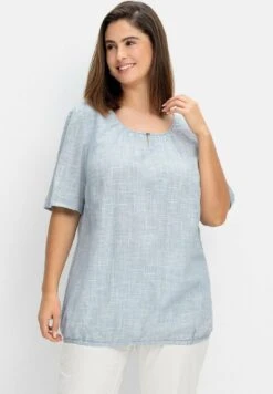 Sheego Bluse - Blau