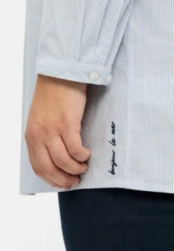 Sheego Tunika - Mittelblau Gestreift -Sheego 6f111595f75f435ea9674fcf3e29f014