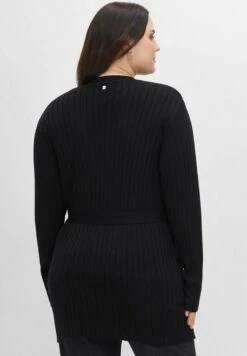 Sheego Strickjacke - Schwarz 10 Sheego Strickjacke - Schwarz -Sheego 6f2f0b63e6f24a6c9469b8a4c92fcbbc