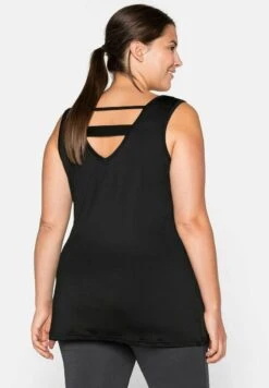 Sheego FUNKTIONS - Top - Schwarz 10 Sheego FUNKTIONS - Top - Schwarz -Sheego 6f33646f7f1e436488a99b54d47b7b96