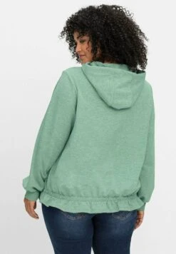 Sheego Kapuzenpullover - Salbeigrün 10 Sheego Kapuzenpullover - Salbeigrün -Sheego 6f7681e6e78e48d6b91db6c520c34175