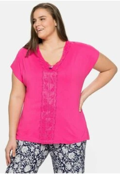 Sheego Bluse - Pink