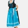 Sheego Dirndl - Schwarz-türkis
