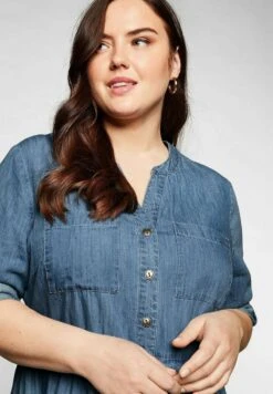 Sheego Jeanskleid - Light Blue Denim 10 Sheego Jeanskleid - Light Blue Denim -Sheego 7172bdd6d97f4107b8d540843d9976d7