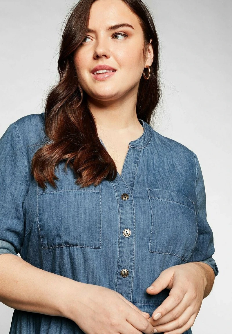 Sheego Jeanskleid - Light Blue Denim 5 Sheego Jeanskleid - Light Blue Denim – Bild 3