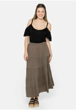 Sheego Maxirock - Dunkeltaupe 11 Sheego Maxirock - Dunkeltaupe -Sheego 71a3d92467bc4a3d92a36589e861f0e3