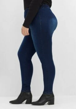 Sheego Jeggings - Dark Blue Denim -Sheego 72575b2d3abe43d5a3c5d3a3163a793e