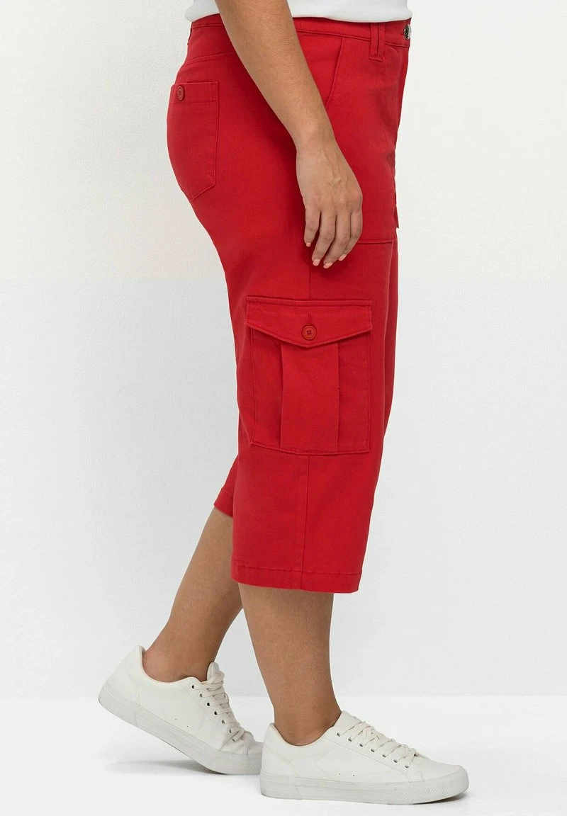 Sheego Shorts - Mohnrot 6 Sheego Shorts - Mohnrot – Bild 4