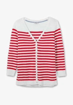 Sheego Strickjacke - Mohnrot/offwhite 12 Sheego Strickjacke - Mohnrot/offwhite -Sheego 730905a3e0614b72a07fa37c0fcb9144