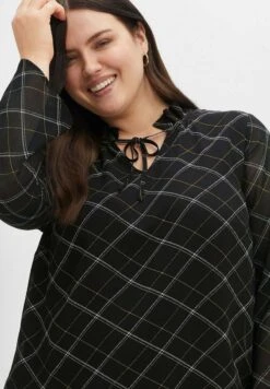 Sheego Bluse - Schwarz Gemustert 11 Sheego Bluse - Schwarz Gemustert -Sheego 73229faf4aac466e91f7e004f7b7d86f