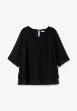 Sheego Bluse - Schwarz 12 Sheego Bluse - Schwarz -Sheego 73749eabcae846a0b3889958b4cc2269