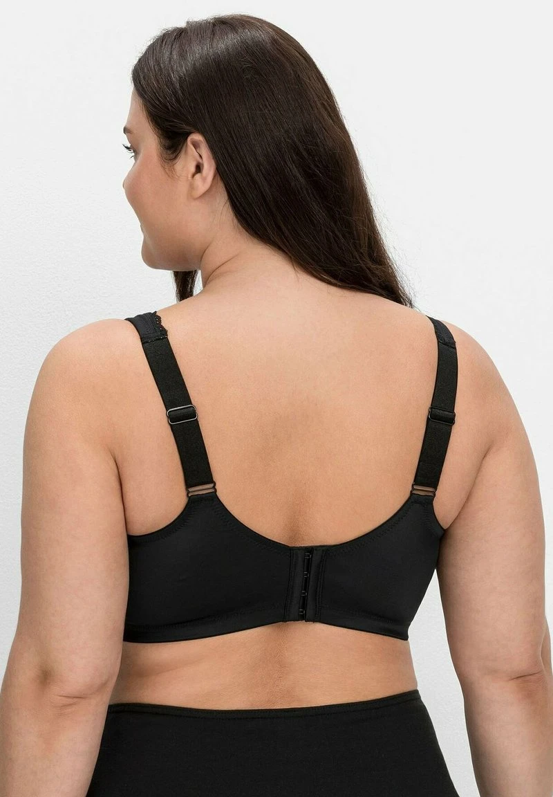 Sheego 2 PACK - Bügel BH - Schwarz Weiß 5 Sheego 2 PACK - Bügel BH - Schwarz Weiß – Bild 3